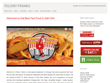 Tablet Screenshot of felonyfranks.com